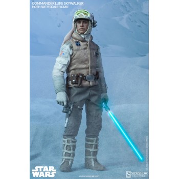 Star Wars Action Figure 1/6 Commander Luke Skywalker Hoth 30 cm